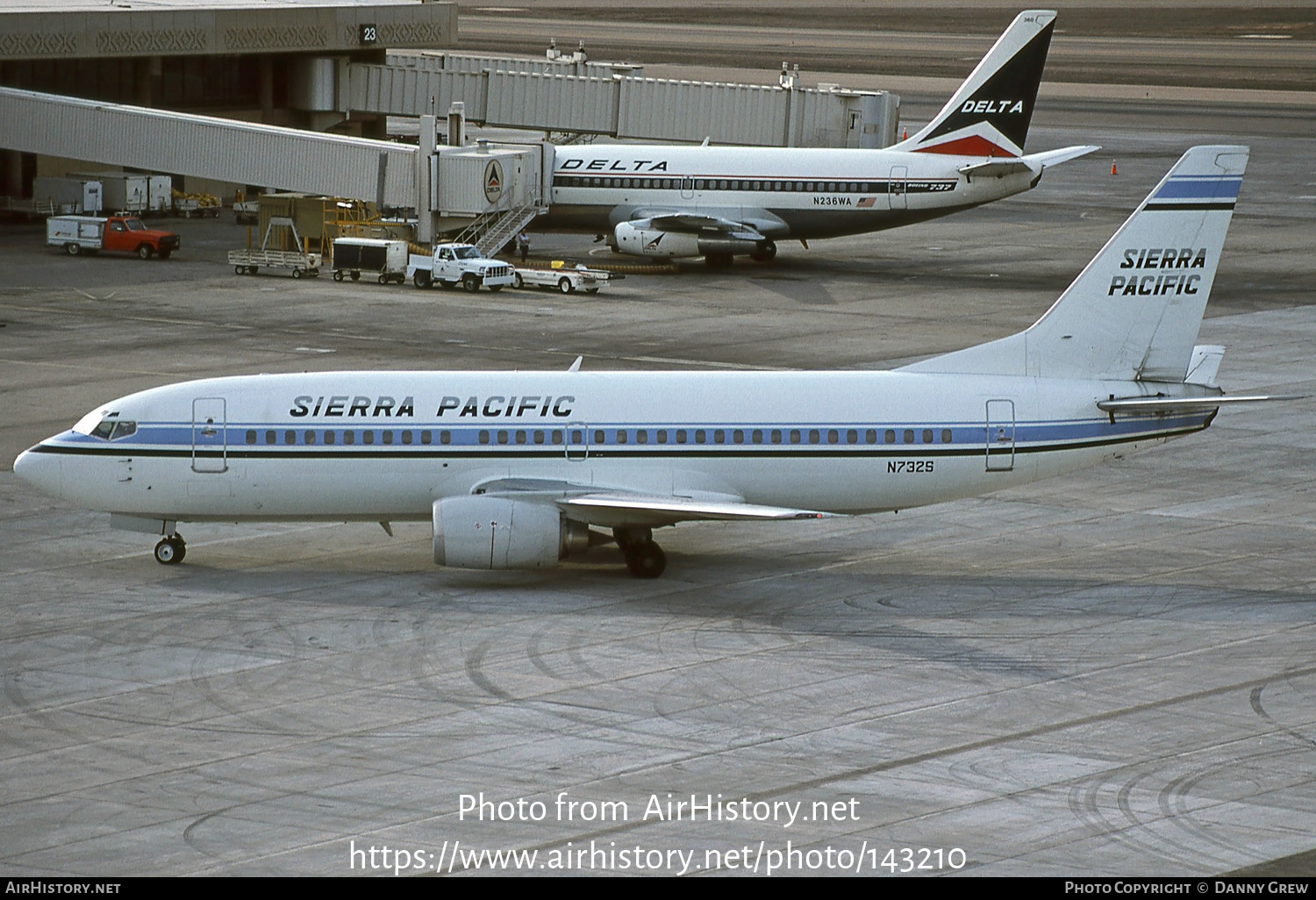 Aircraft Photo of N732S | Boeing 737-3Q8 | Sierra Pacific Airlines | AirHistory.net #143210