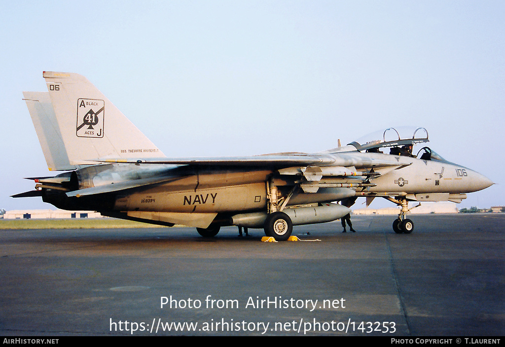 Aircraft Photo of 160394 | Grumman F-14A Tomcat | USA - Navy | AirHistory.net #143253