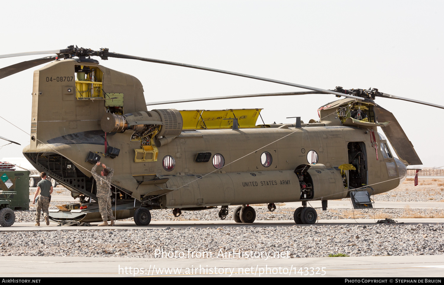 Aircraft Photo of 04-8707 / 04-08707 | Boeing CH-47F Chinook (414) | USA - Army | AirHistory.net #143325