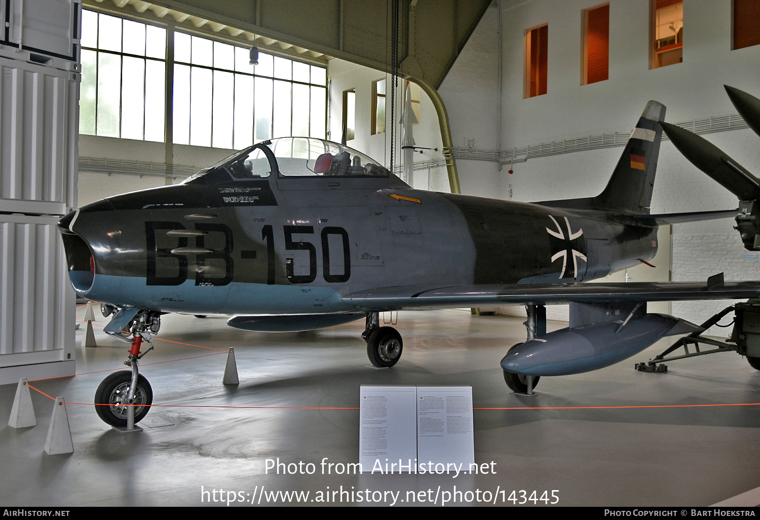 Aircraft Photo of BB-150 | Canadair CL-13A Sabre 5 | Germany - Air Force | AirHistory.net #143445