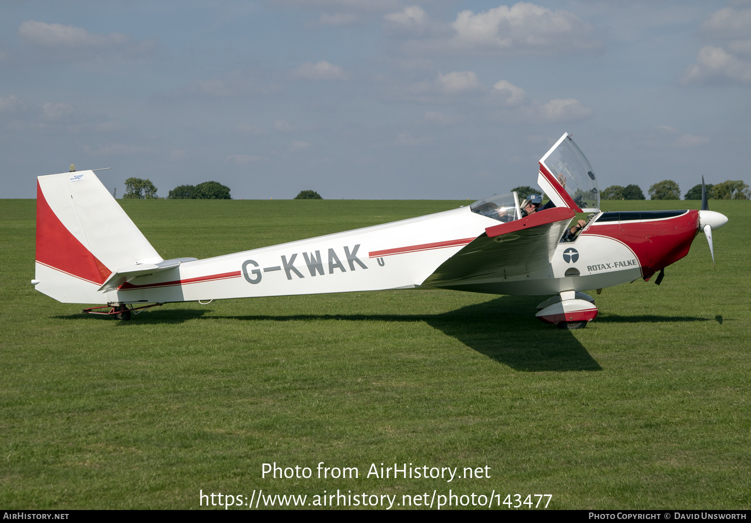 Aircraft Photo of G-KWAK | Scheibe SF-25C/TL Rotax-Falke | AirHistory.net #143477