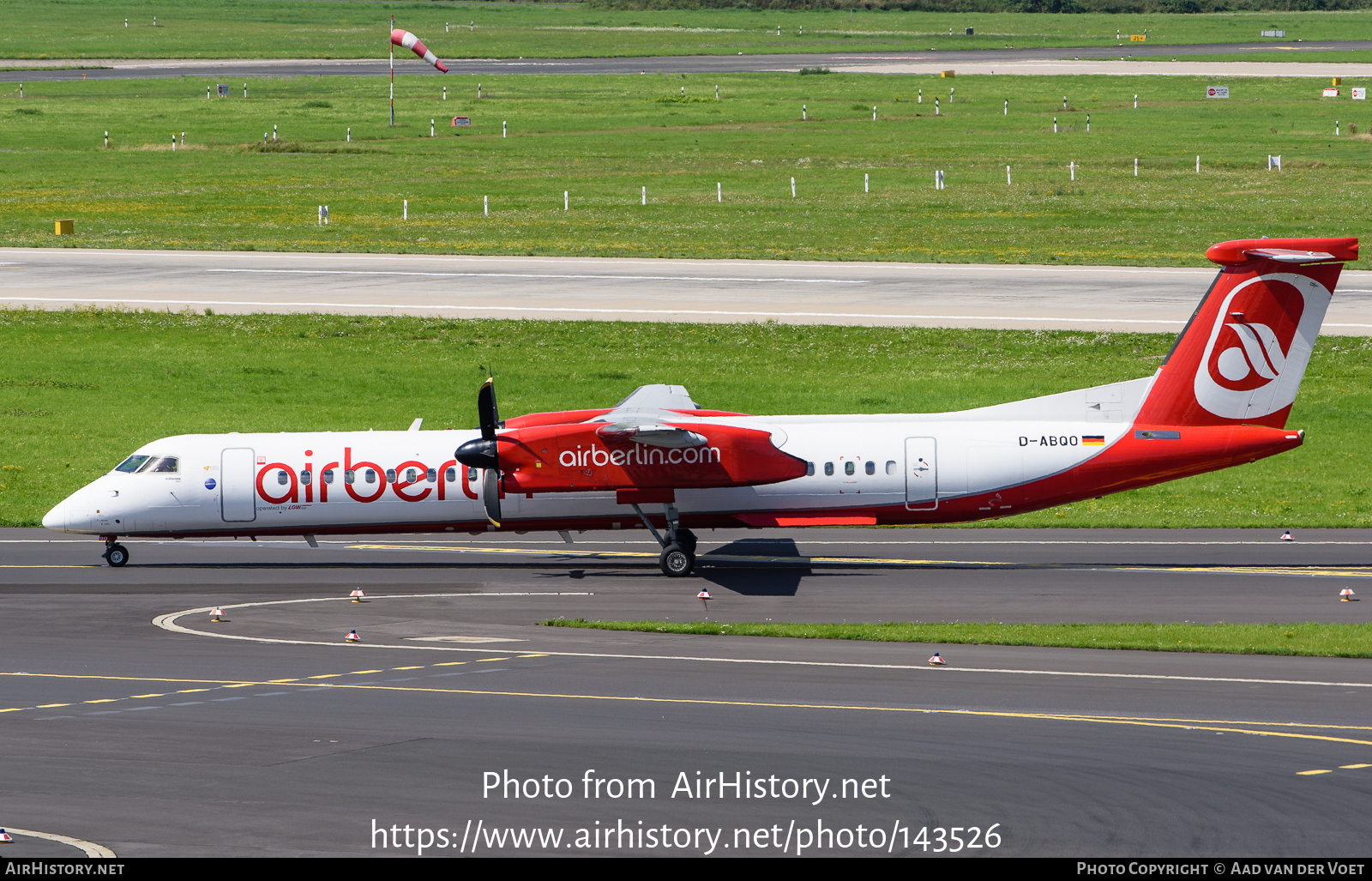 Aircraft Photo of D-ABQO | Bombardier DHC-8-402 Dash 8 | Air Berlin | AirHistory.net #143526