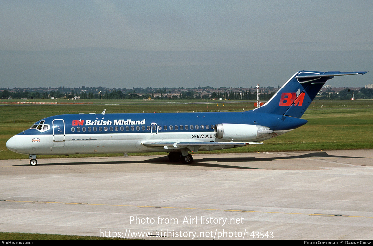 Aircraft Photo of G-BMAB | Douglas DC-9-15 | British Midland Airways - BMA | AirHistory.net #143543