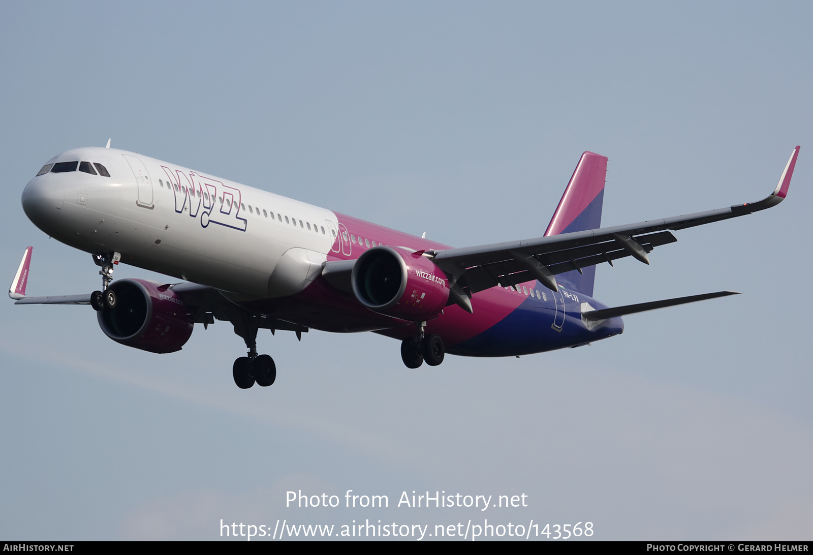 Aircraft Photo of HA-LVA | Airbus A321-271NX | Wizz Air | AirHistory.net #143568