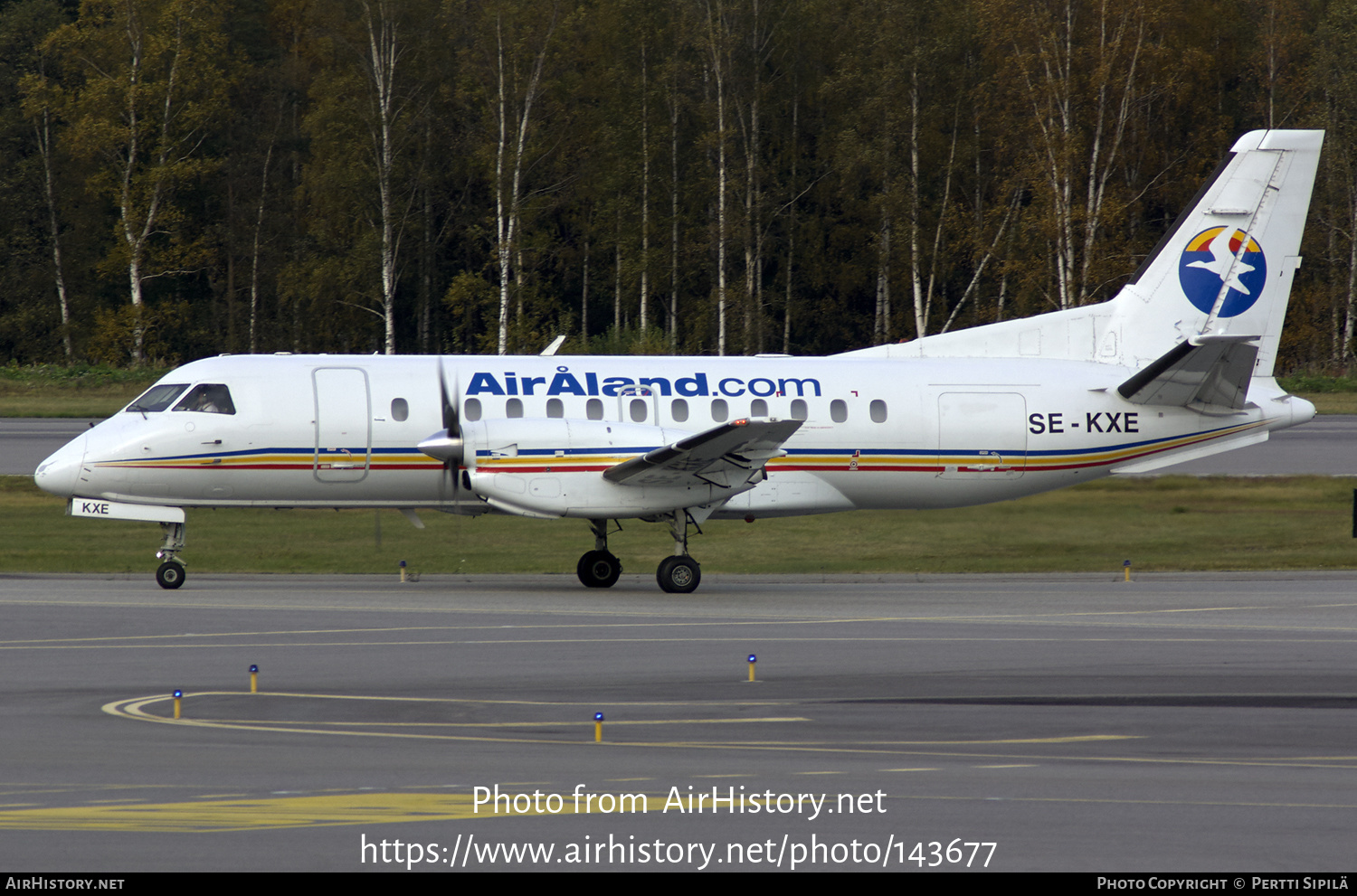 Aircraft Photo of SE-KXE | Saab 340A | Air Åland | AirHistory.net #143677