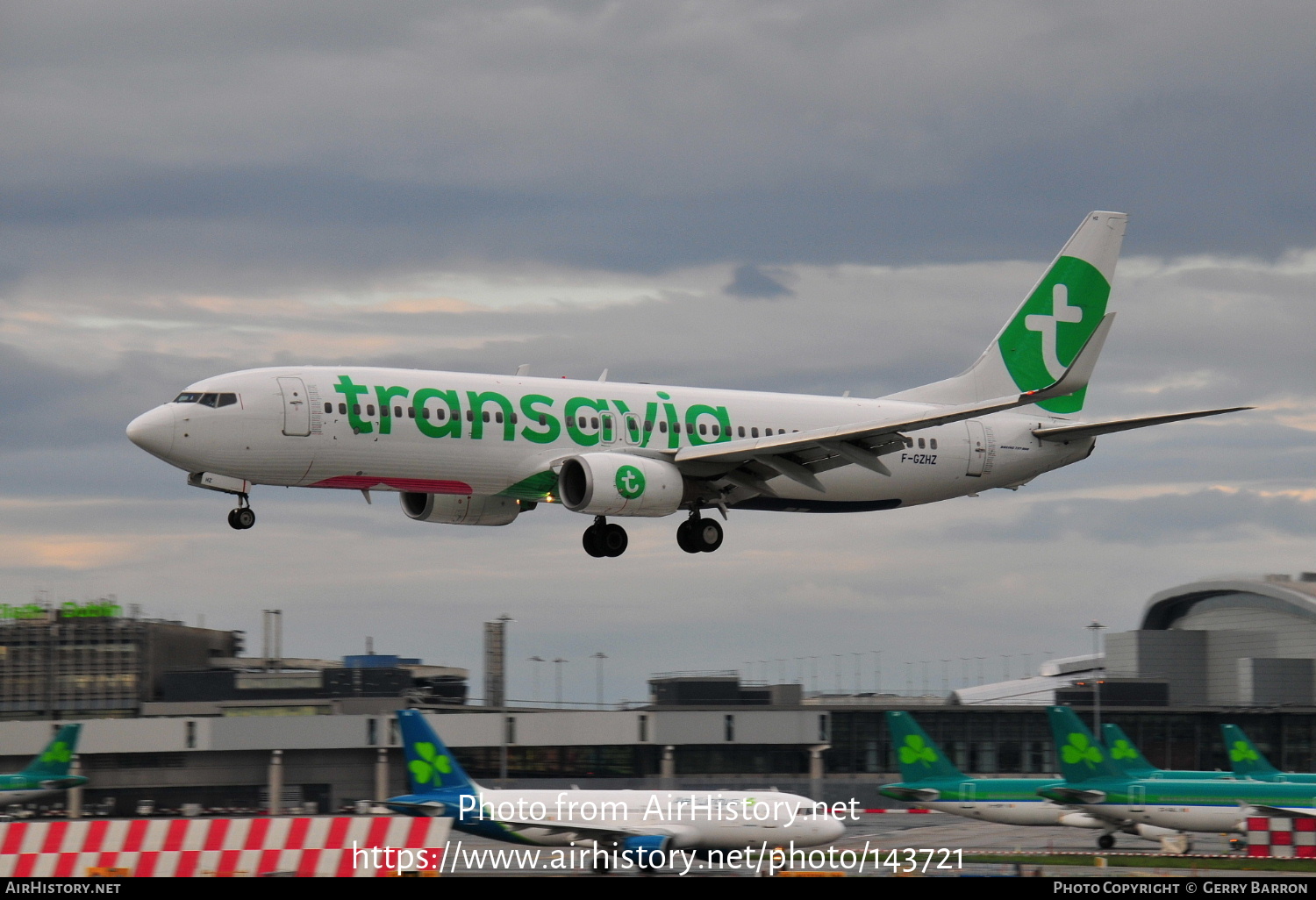 Aircraft Photo of F-GZHZ | Boeing 737-85P | Transavia | AirHistory.net #143721