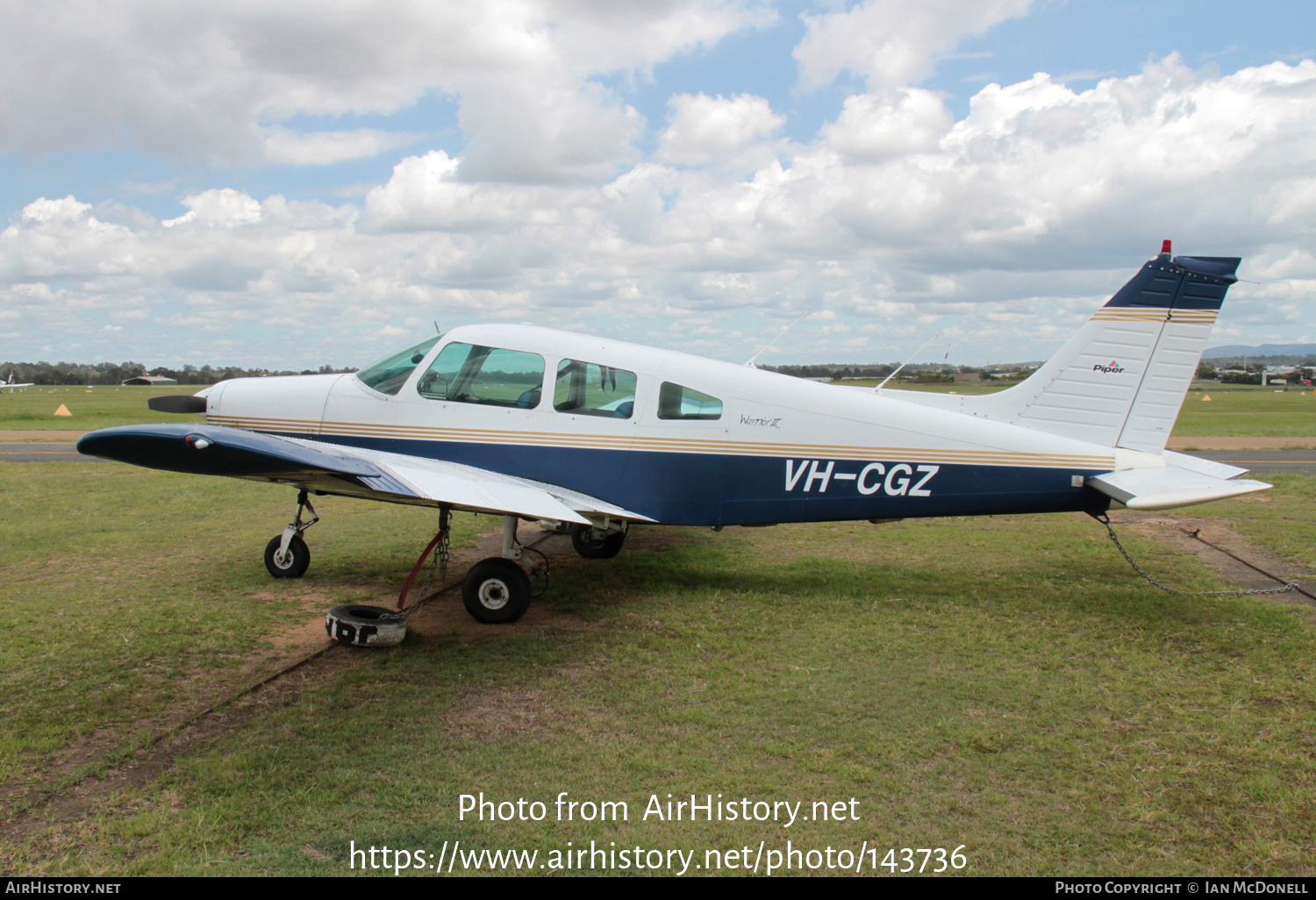 Aircraft Photo of VH-CGZ | Piper PA-28-161 Warrior II | AirHistory.net #143736