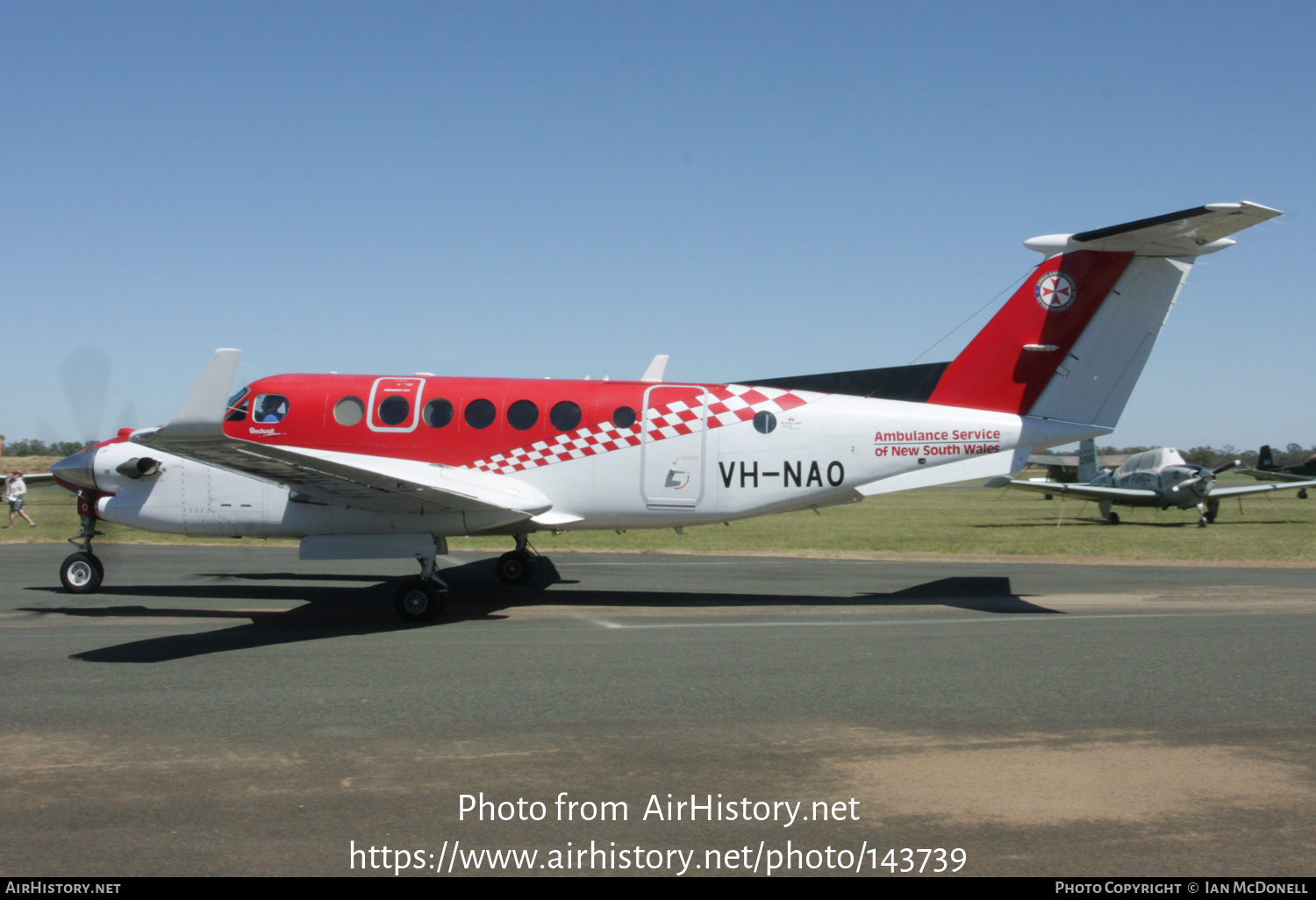 Aircraft Photo of VH-NAO | Beechcraft 350C King Air (B300C) | Ambulance Service Of New South Wales | AirHistory.net #143739