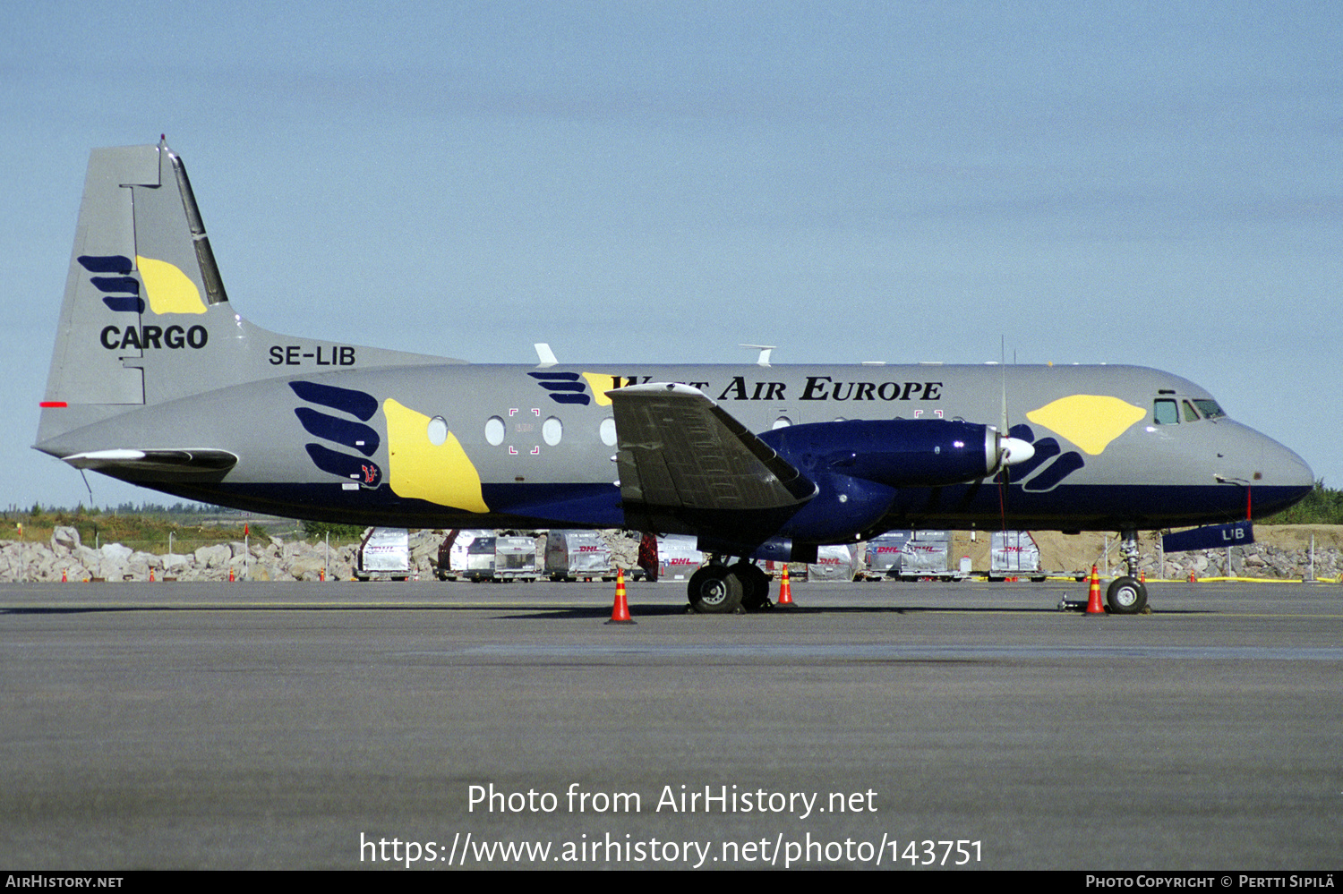 Aircraft Photo of SE-LIB | British Aerospace BAe-748 Srs2B/371LFD | West Air Europe Cargo | AirHistory.net #143751