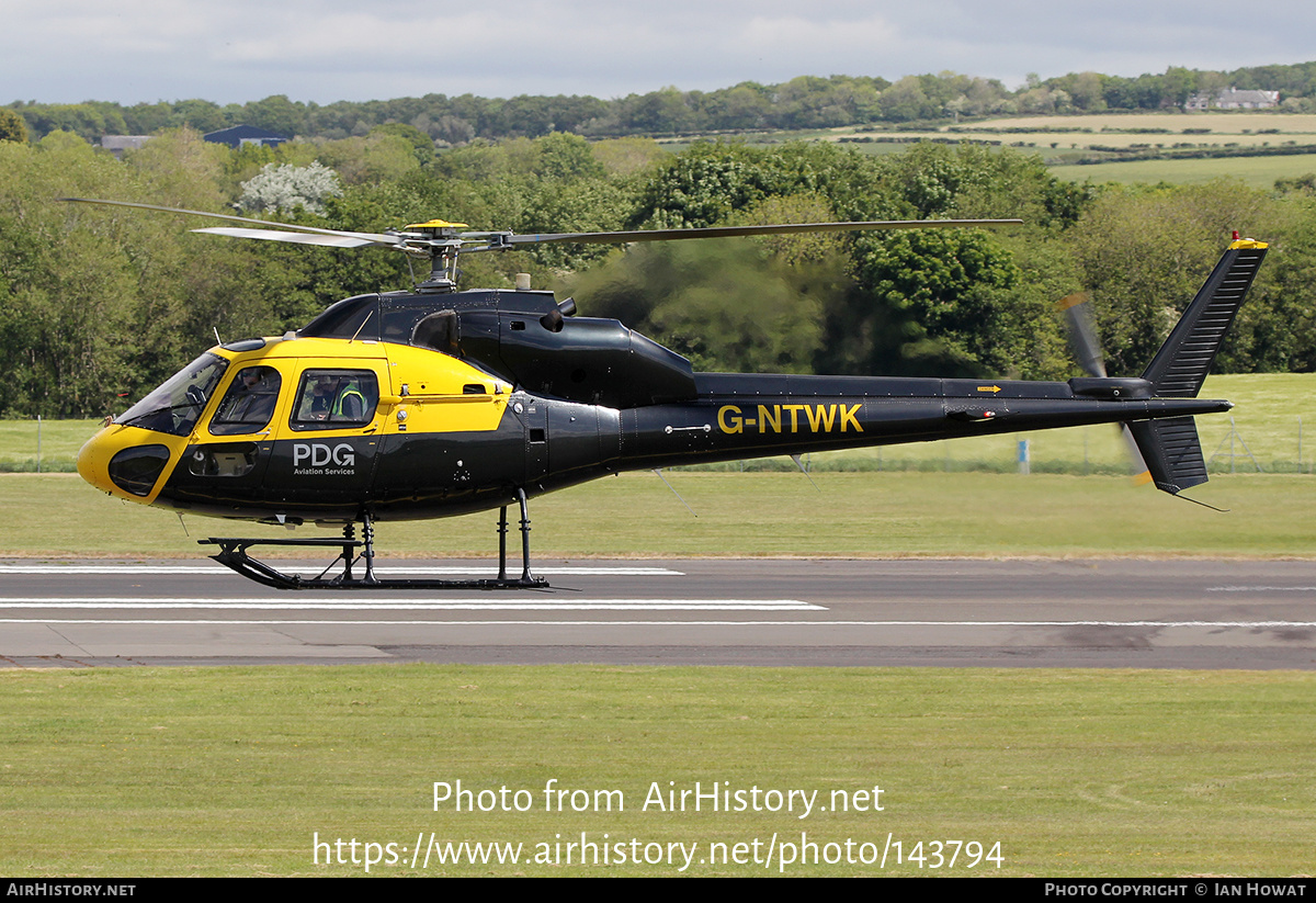 Aircraft Photo of G-NTWK | Aerospatiale AS-355F-2 Ecureuil 2 | PDG Helicopters | AirHistory.net #143794