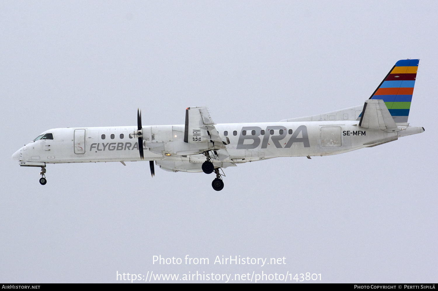 Aircraft Photo of SE-MFM | Saab 2000 | BRA - Braathens Regional Airlines | AirHistory.net #143801