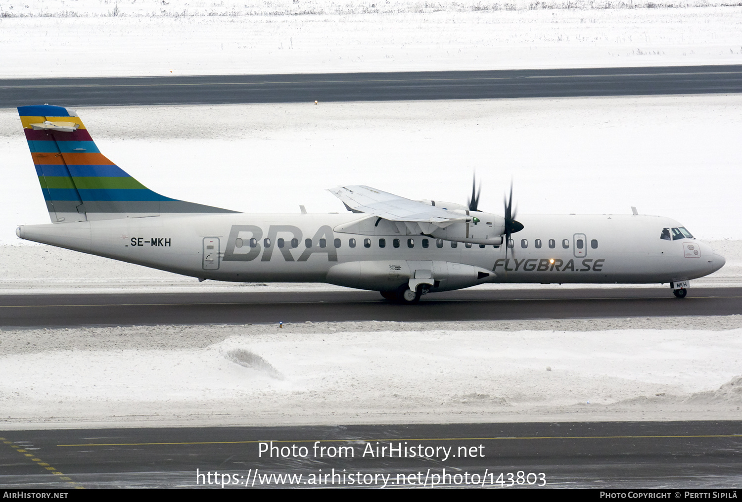 Aircraft Photo of SE-MKH | ATR ATR-72-600 (ATR-72-212A) | BRA - Braathens Regional Airlines | AirHistory.net #143803