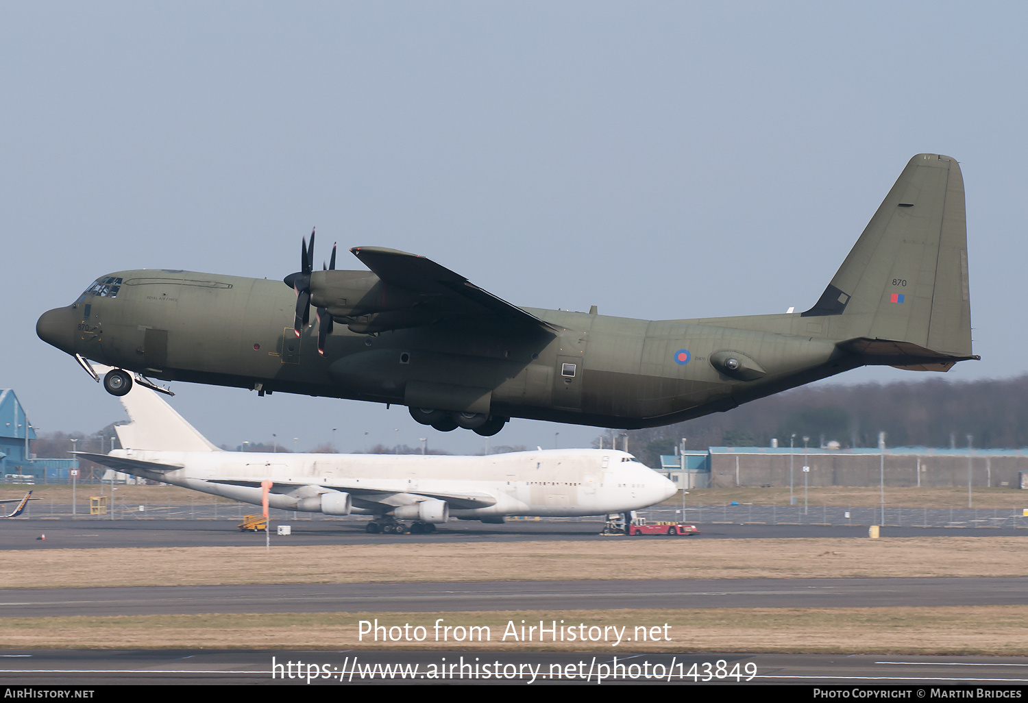 Aircraft Photo of ZH870 | Lockheed Martin C-130J-30 Hercules C4 | UK - Air Force | AirHistory.net #143849