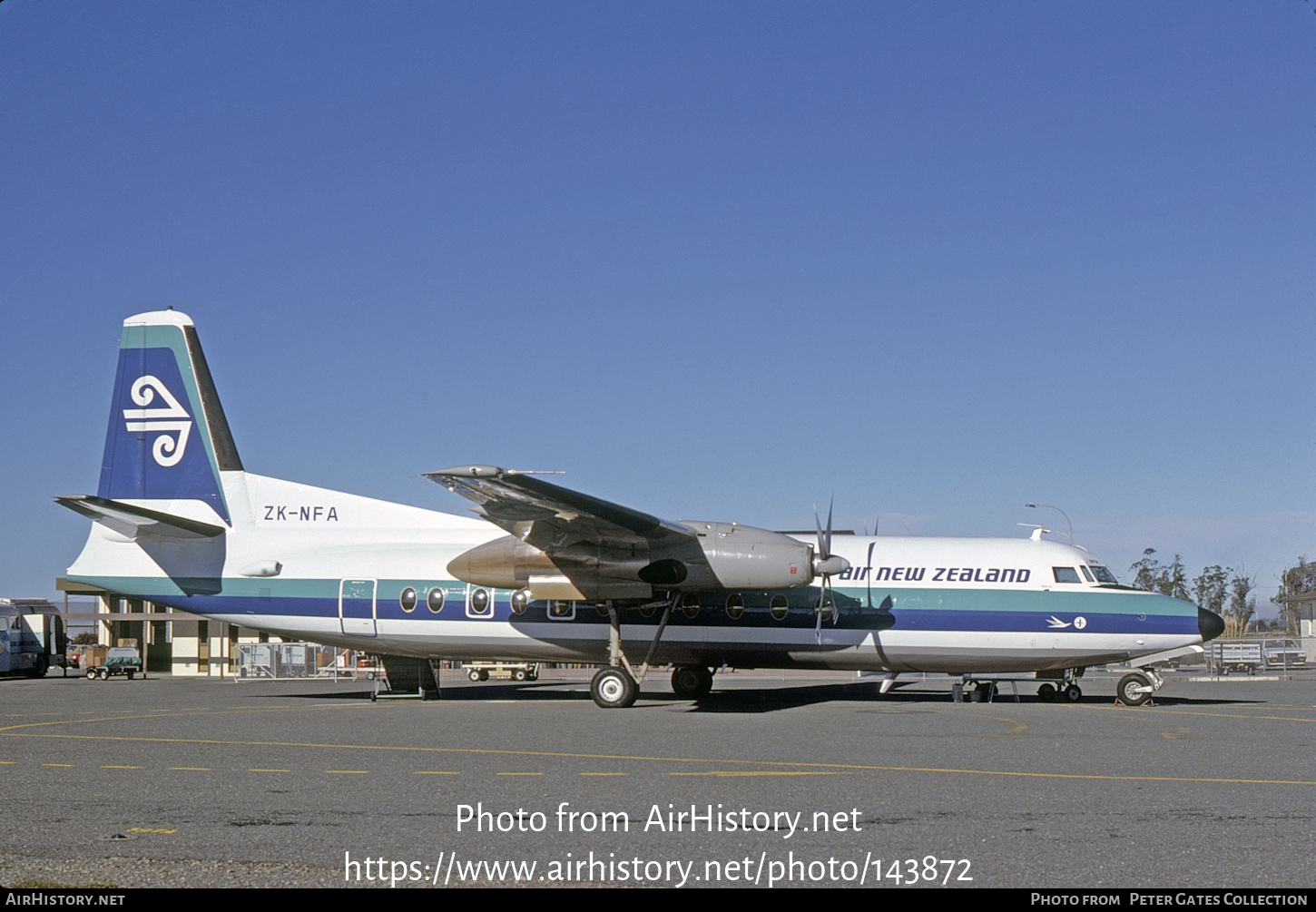 Aircraft Photo of ZK-NFA | Fokker F27-500F Friendship | Air New Zealand | AirHistory.net #143872