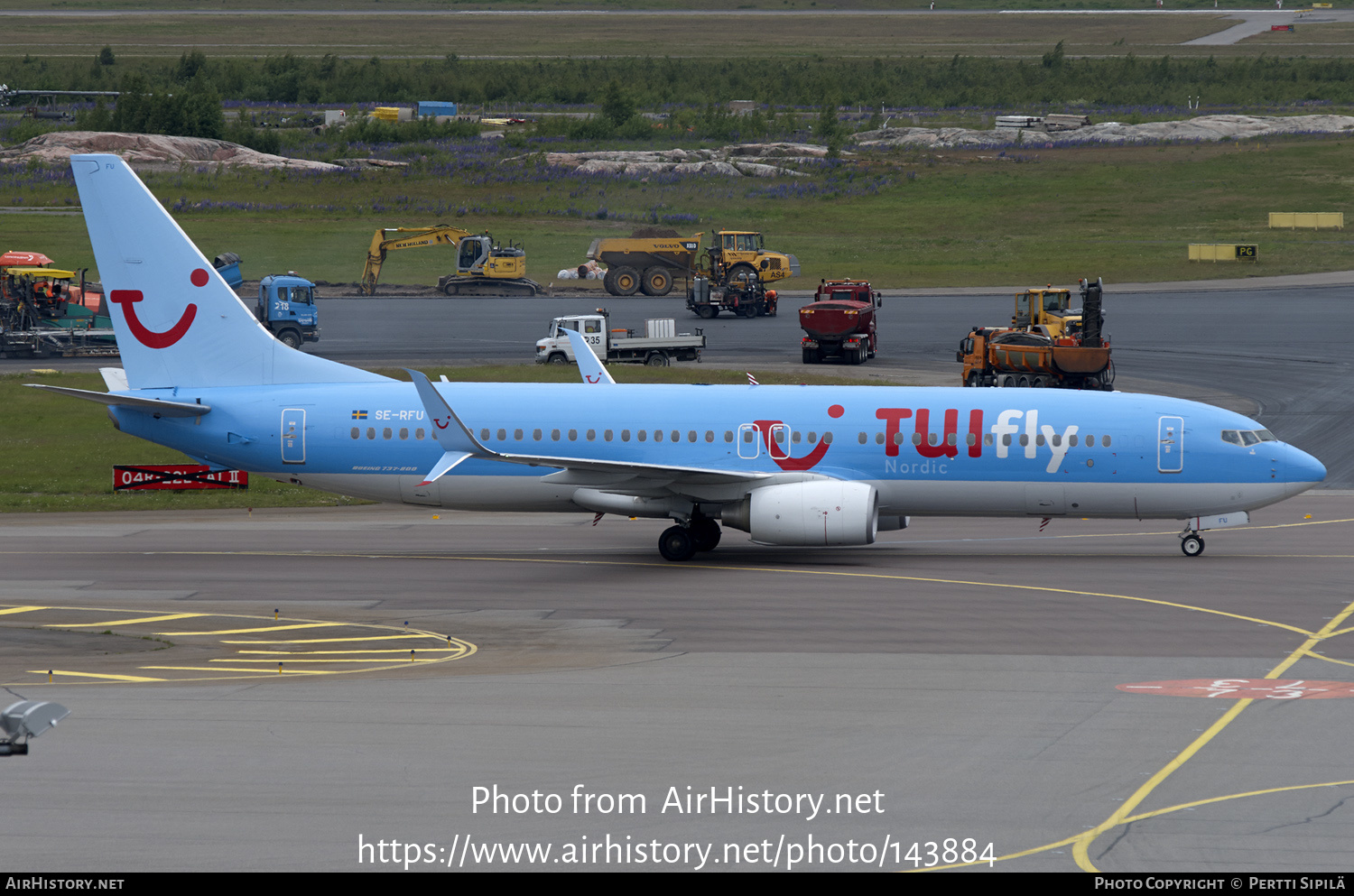 Aircraft Photo of SE-RFU | Boeing 737-8K5 | TUIfly Nordic | AirHistory.net #143884