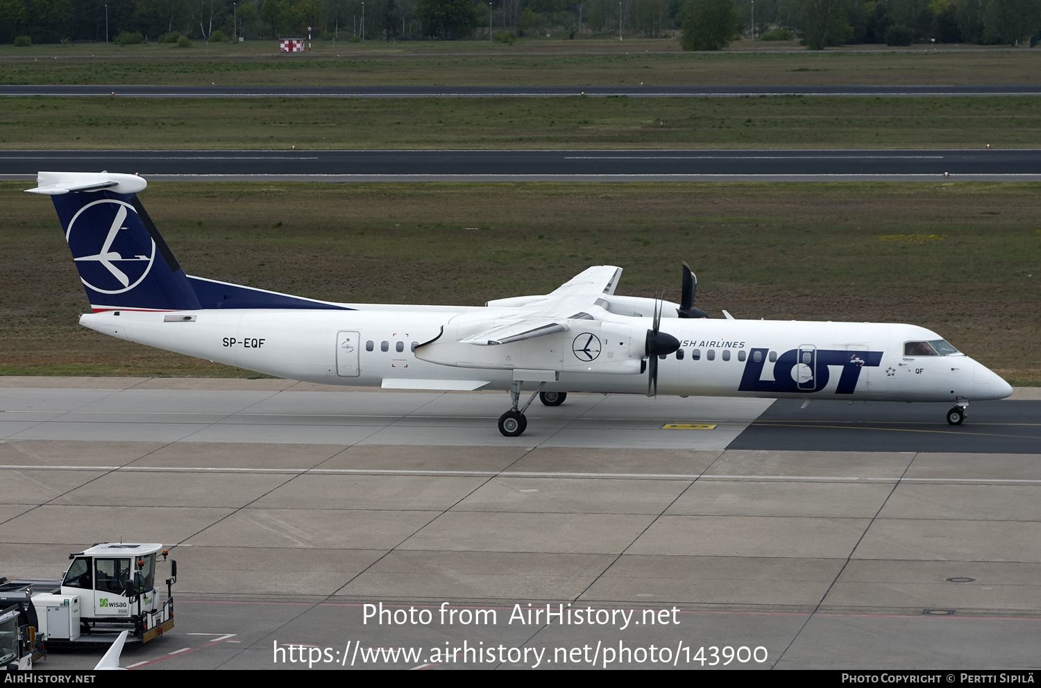 Aircraft Photo of SP-EQF | Bombardier DHC-8-402 Dash 8 | LOT Polish Airlines - Polskie Linie Lotnicze | AirHistory.net #143900