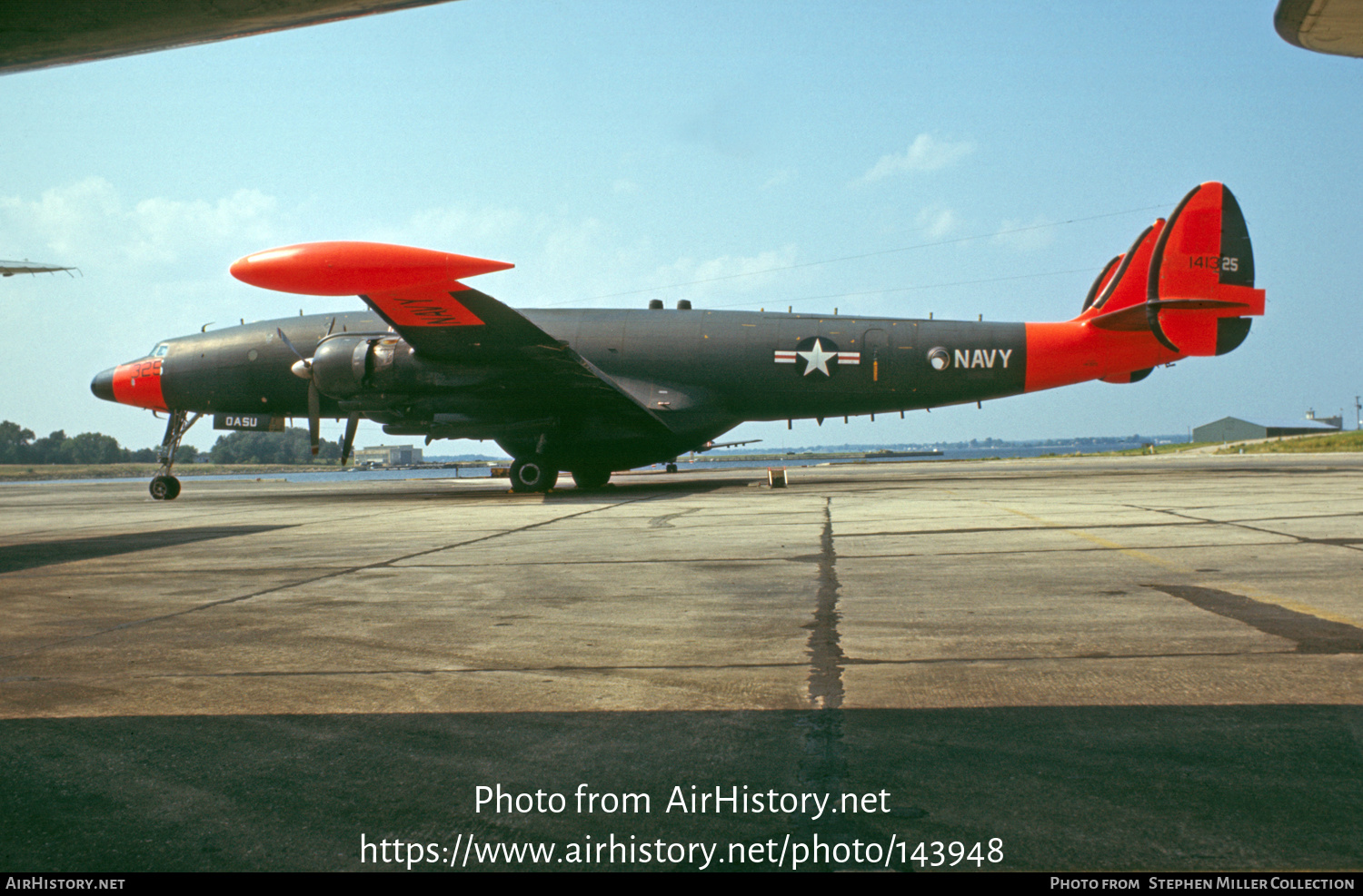 Aircraft Photo of 141325 | Lockheed NC-121K Warning Star | USA - Navy | AirHistory.net #143948