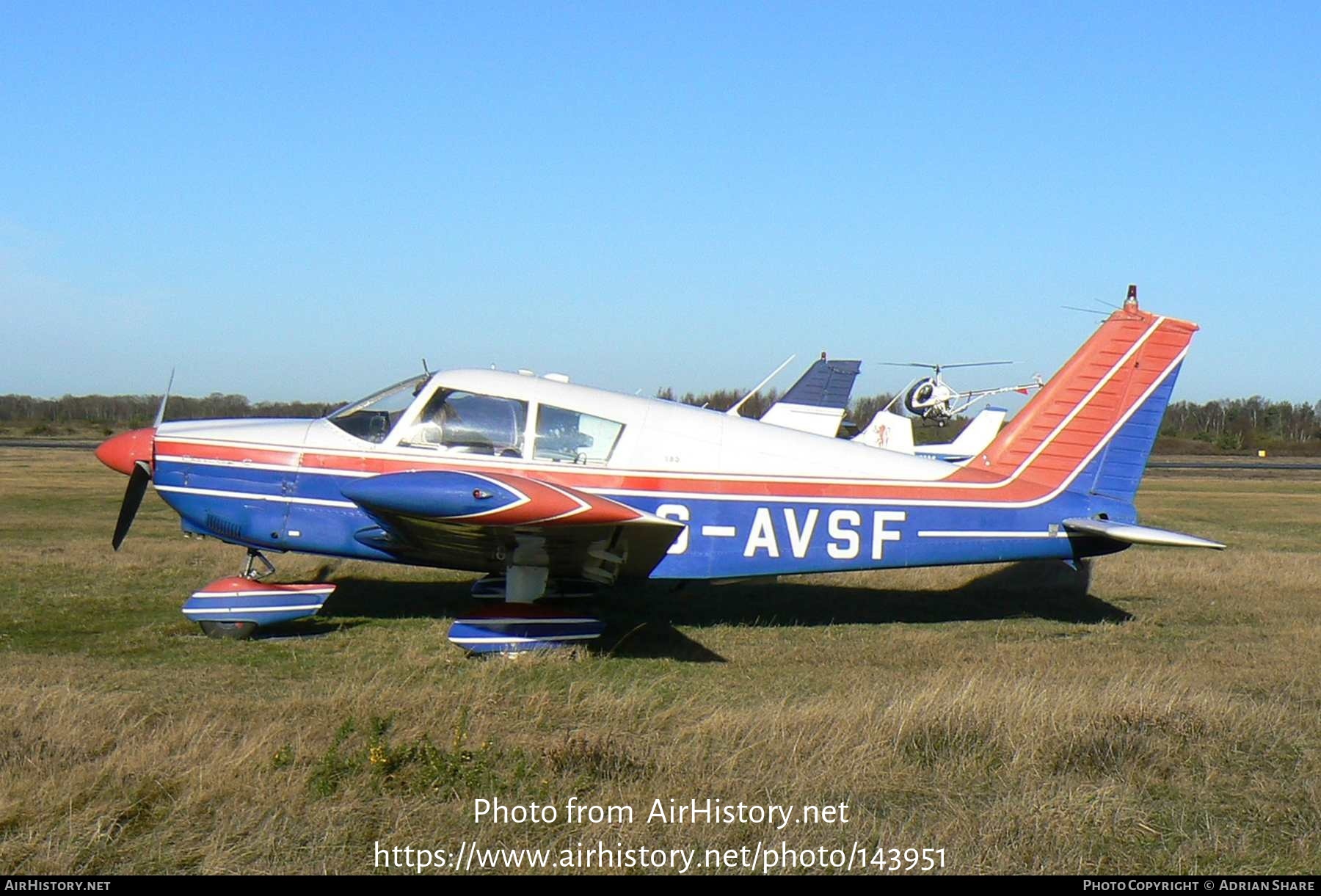 Aircraft Photo of G-AVSF | Piper PA-28-180 Cherokee E | AirHistory.net #143951