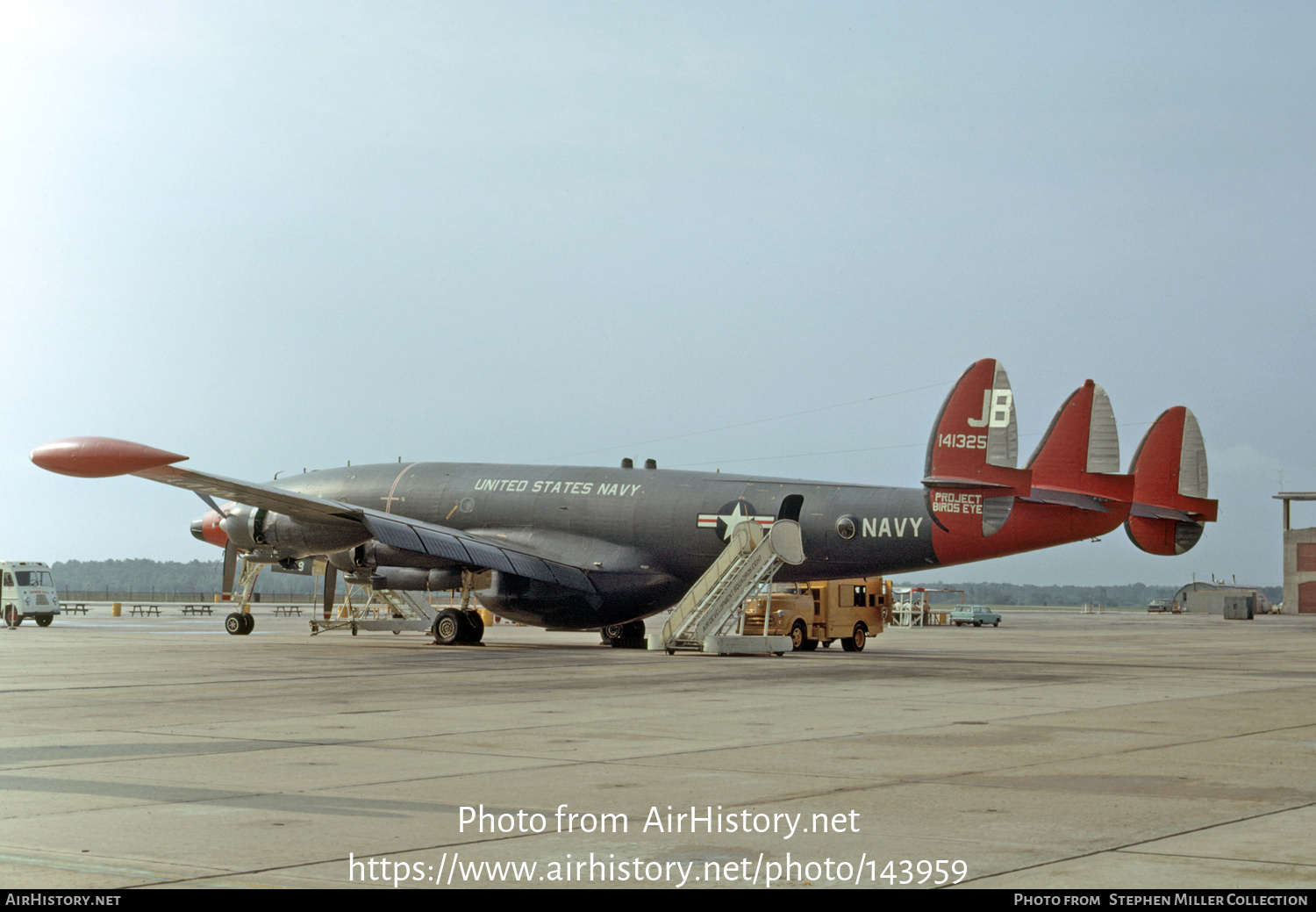 Aircraft Photo of 141325 | Lockheed NC-121K Warning Star | USA - Navy | AirHistory.net #143959