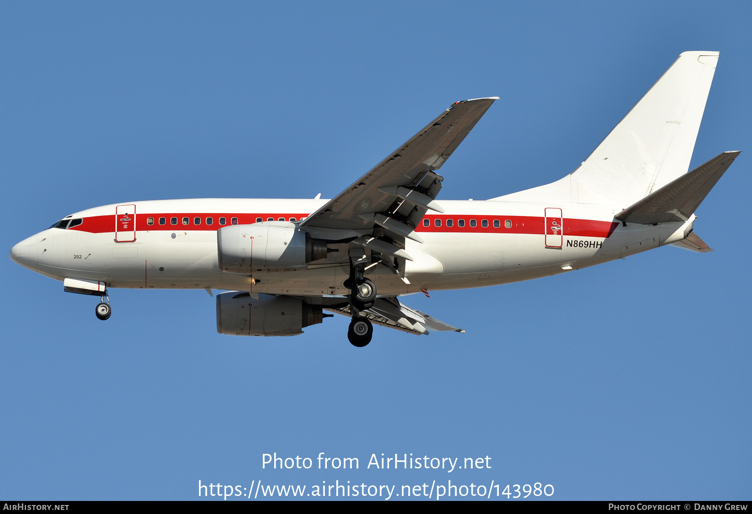 Aircraft Photo of N869HH | Boeing 737-66N | AirHistory.net #143980