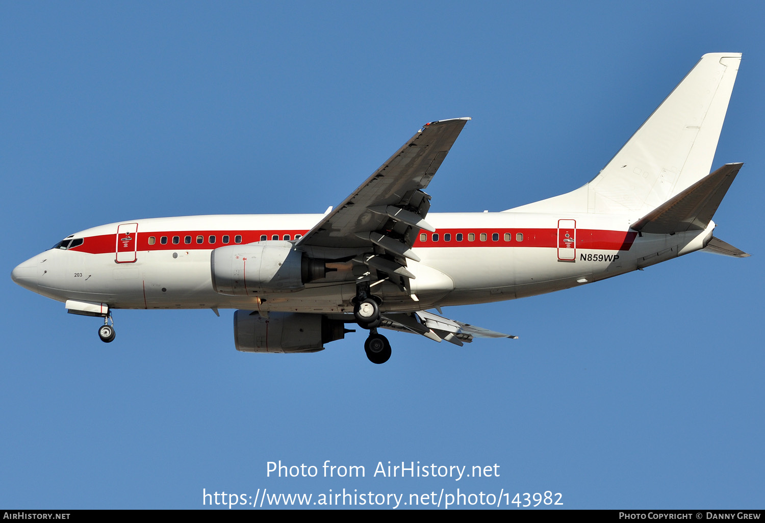 Aircraft Photo of N859WP | Boeing 737-66N | AirHistory.net #143982