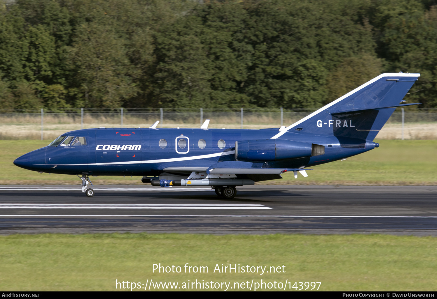 Aircraft Photo of G-FRAL | Dassault Falcon 20C | Cobham Aviation Services | AirHistory.net #143997