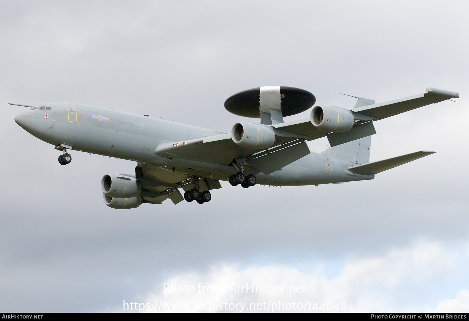 Aircraft Photo of ZH102 | Boeing E-3D Sentry AEW1 | UK - Air Force | AirHistory.net #144048