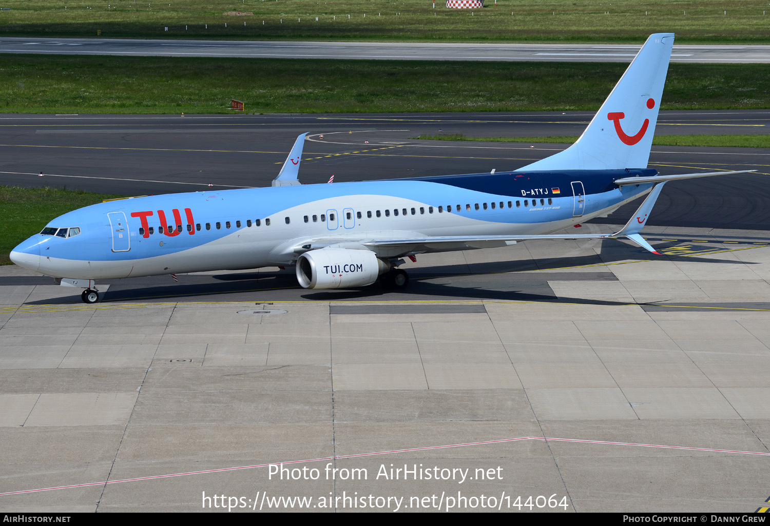 Aircraft Photo of D-ATYJ | Boeing 737-86N | TUI | AirHistory.net #144064