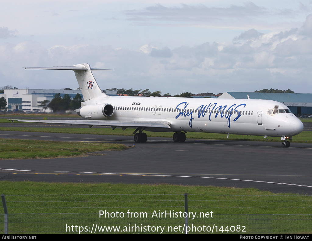 Aircraft Photo of SX-BSW | McDonnell Douglas MD-83 (DC-9-83) | Sky Wings | AirHistory.net #144082