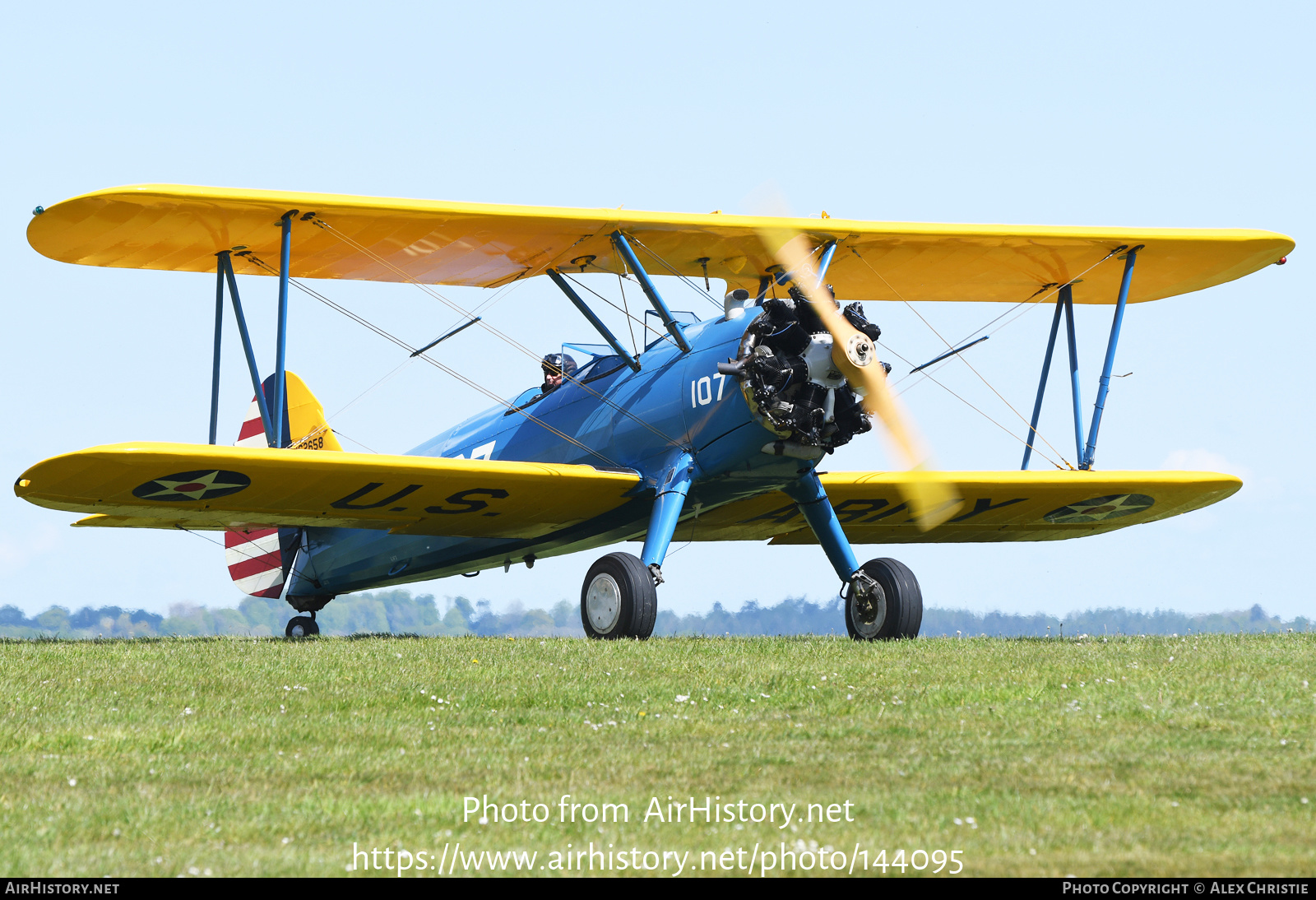 Aircraft Photo of N62658 | Boeing PT-17 Kaydet (A75N1) | USA - Army | AirHistory.net #144095