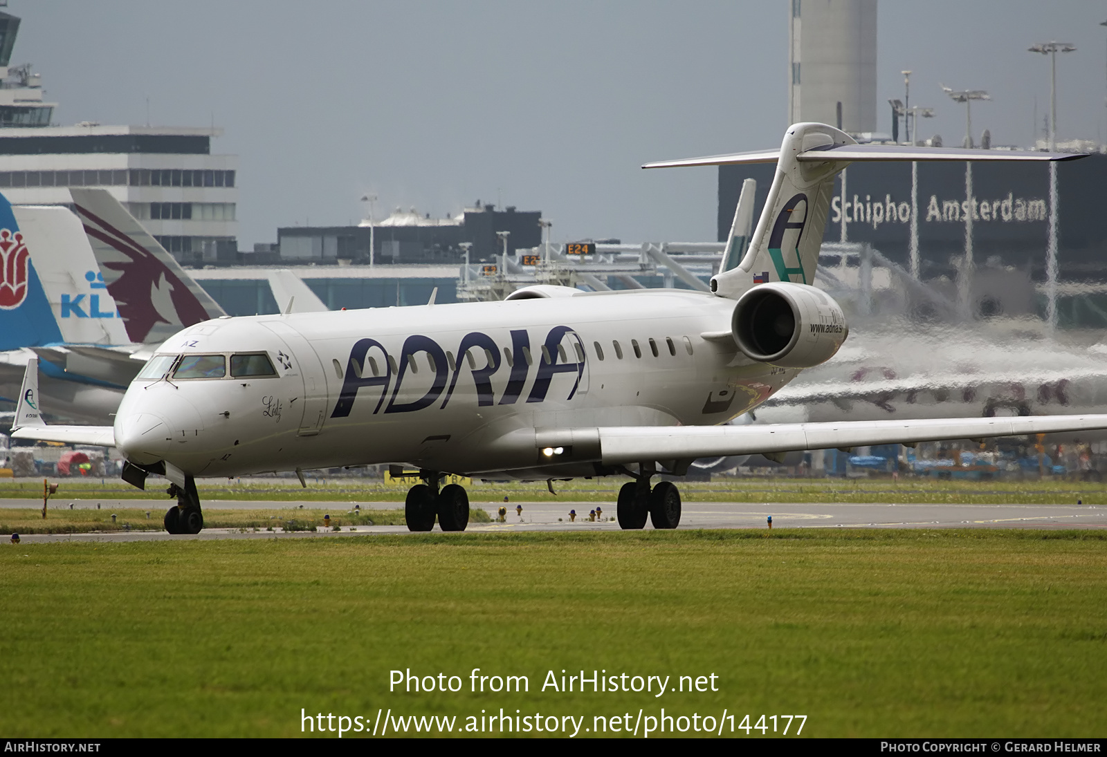 Aircraft Photo of S5-AAZ | Bombardier CRJ-701ER (CL-600-2C10) | Adria Airways | AirHistory.net #144177