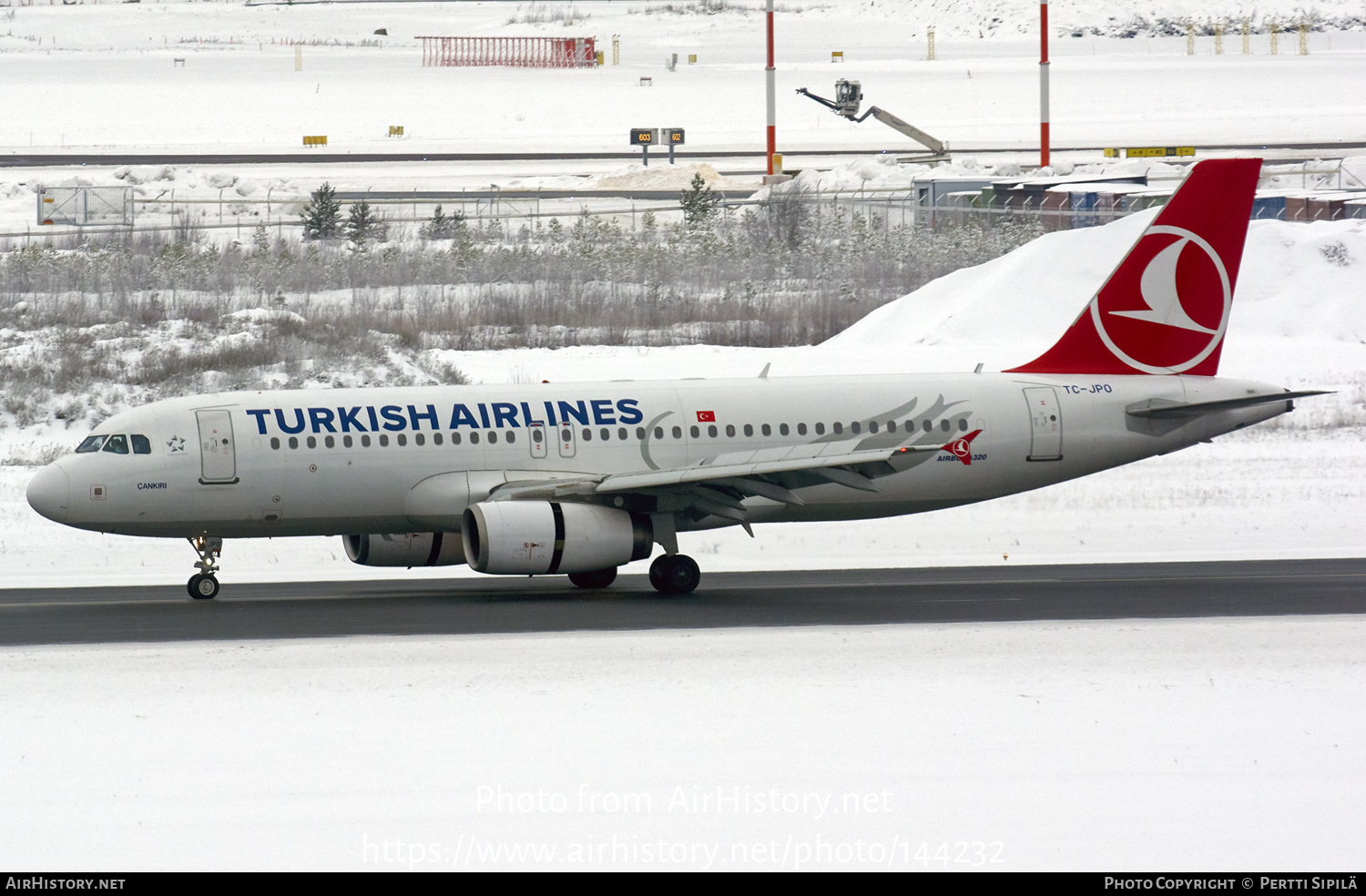 Aircraft Photo of TC-JPO | Airbus A320-232 | Turkish Airlines | AirHistory.net #144232