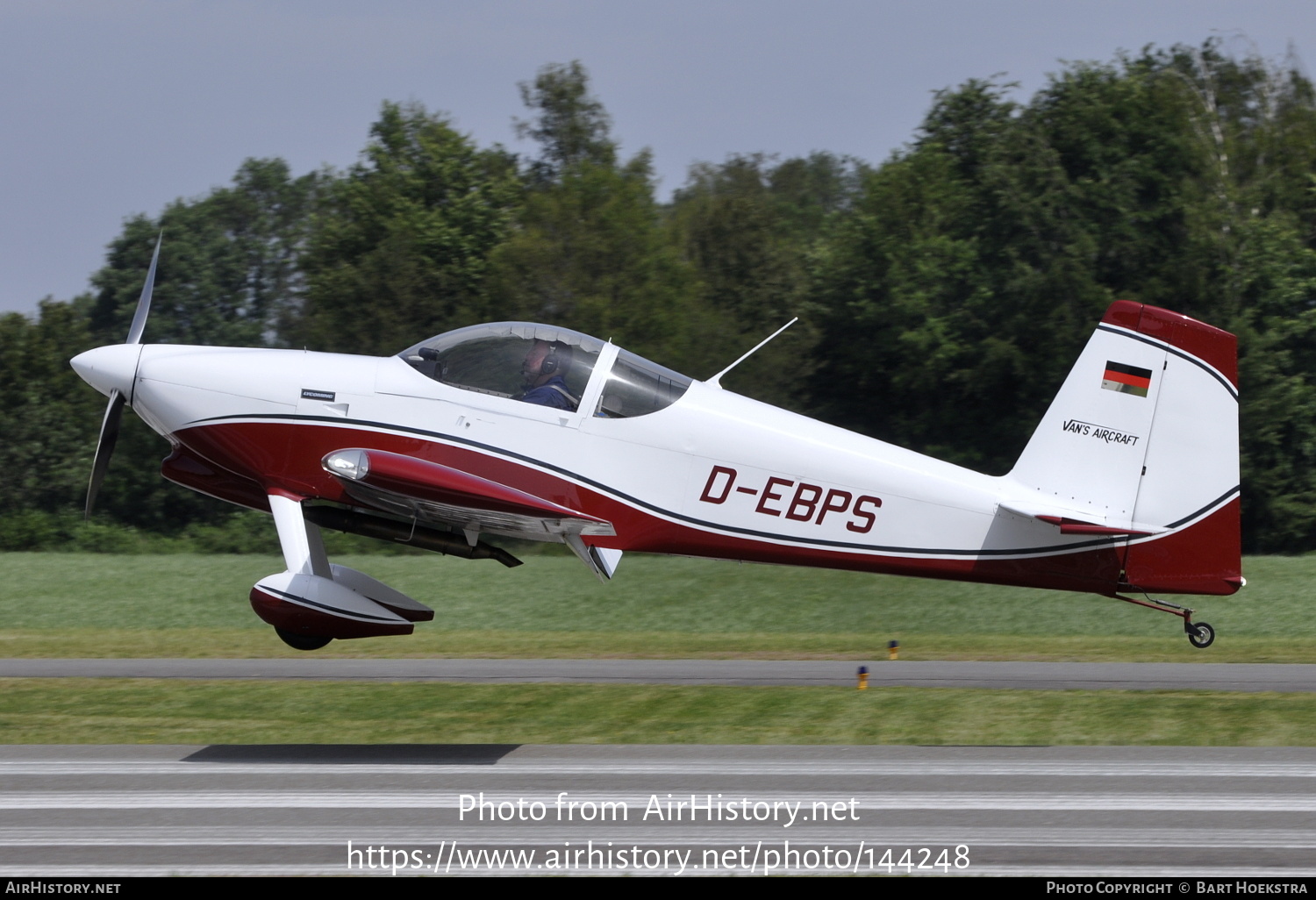 Aircraft Photo of D-EBPS | Van's RV-7 | AirHistory.net #144248