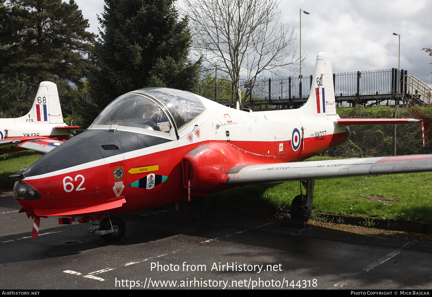 Aircraft Photo of XW327 | BAC 84 Jet Provost T5A | UK - Air Force | AirHistory.net #144318