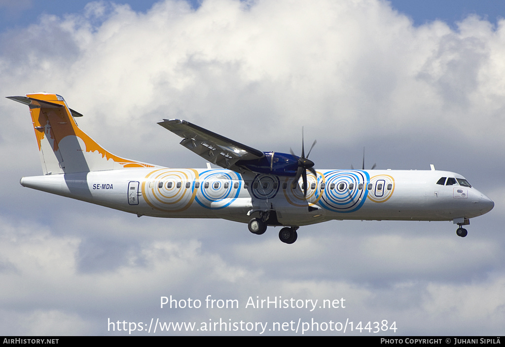 Aircraft Photo of SE-MDA | ATR ATR-72-500 (ATR-72-212A) | Golden Air | AirHistory.net #144384