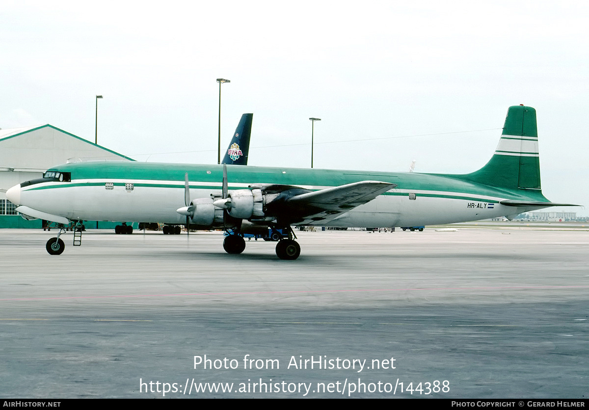 Aircraft Photo of HR-ALY | Douglas DC-7C(F) | AirHistory.net #144388