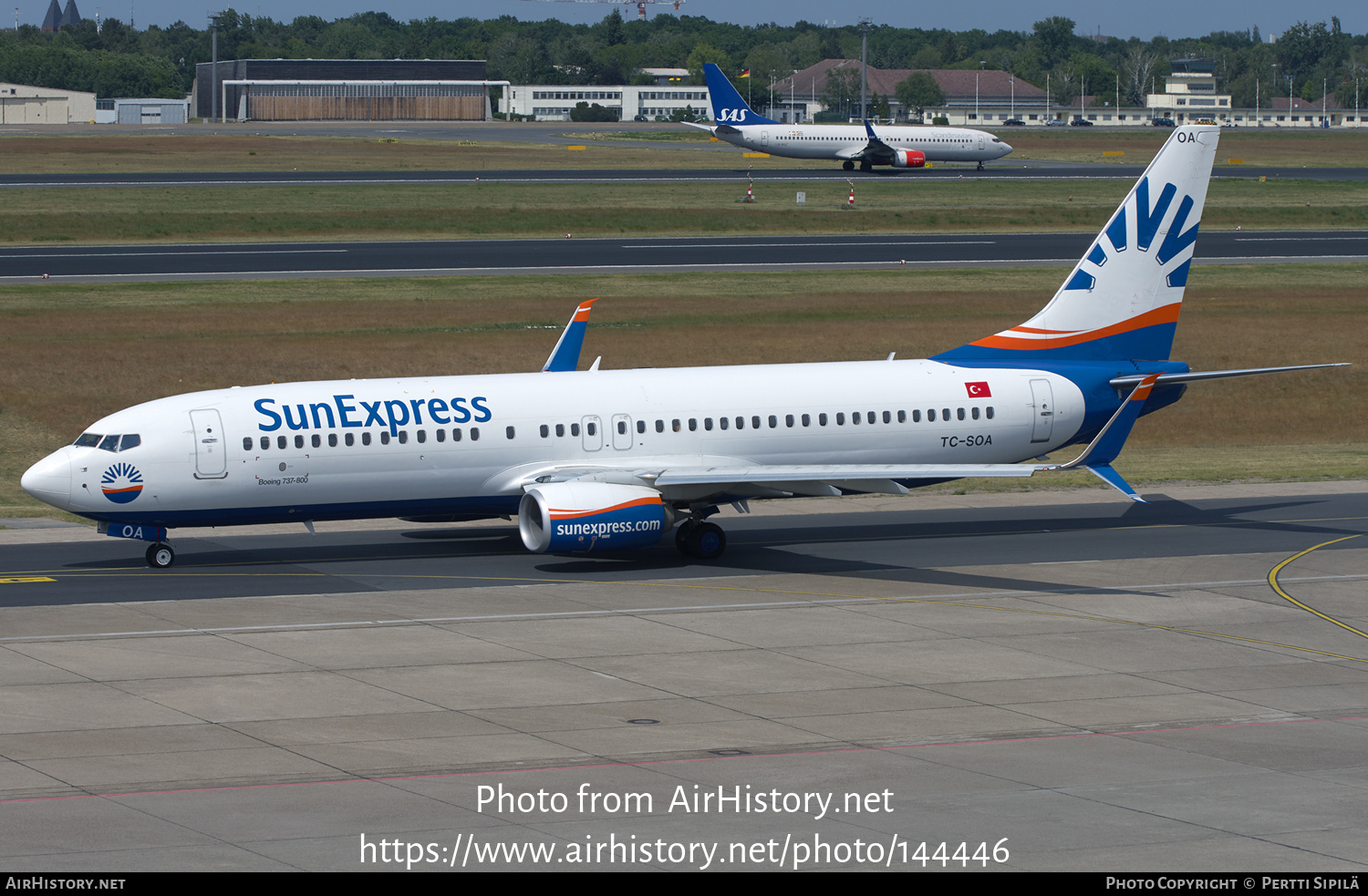 Aircraft Photo of TC-SOA | Boeing 737-8HC | SunExpress | AirHistory.net #144446