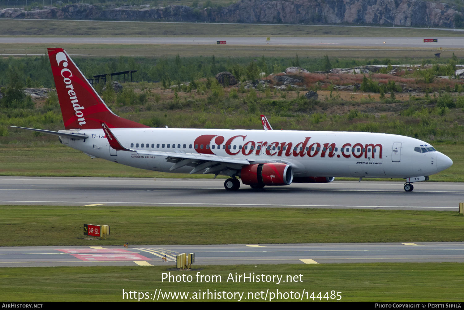 Aircraft Photo of TC-TJI | Boeing 737-8S3 | Corendon Airlines | AirHistory.net #144485