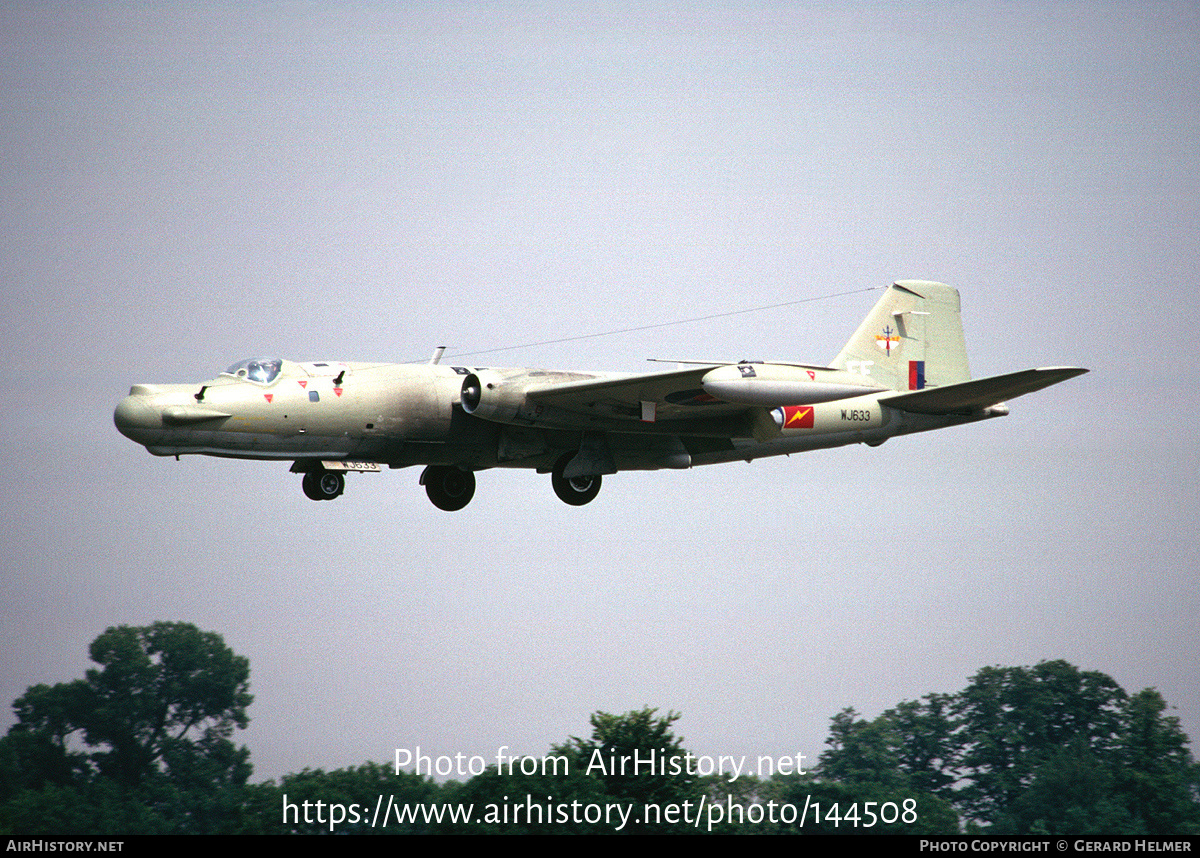 Aircraft Photo of WJ633 | English Electric Canberra T17A | UK - Air Force | AirHistory.net #144508