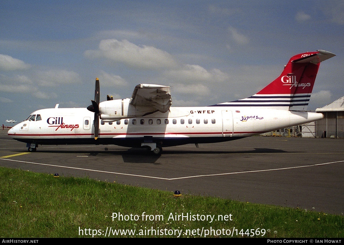 Aircraft Photo of G-WFEP | ATR ATR-42-300 | Gill Airways | AirHistory.net #144569