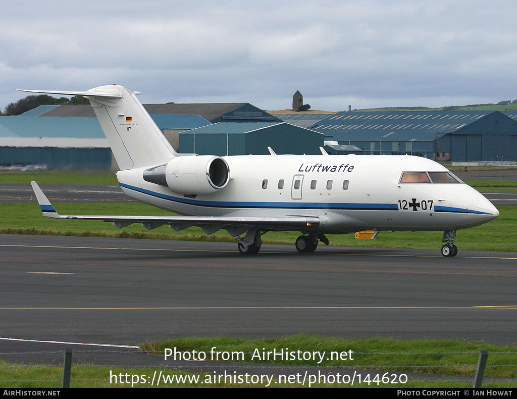 Aircraft Photo of 1207 | Canadair Challenger 601 (CL-600-2A12) | Germany - Air Force | AirHistory.net #144620