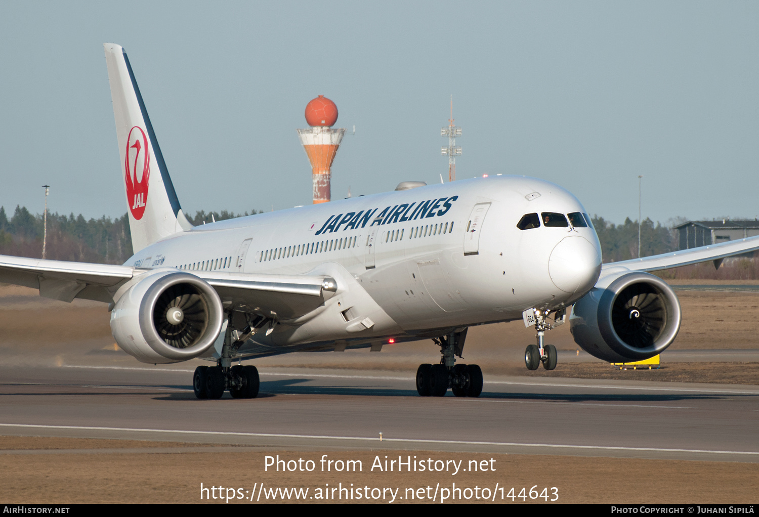 Aircraft Photo of JA864J | Boeing 787-9 Dreamliner | Japan Airlines - JAL | AirHistory.net #144643