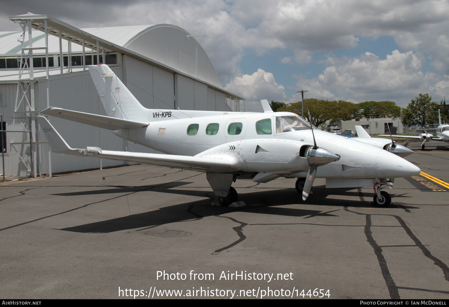 Aircraft Photo of VH-KPB | Beech B60 Duke | AirHistory.net #144654