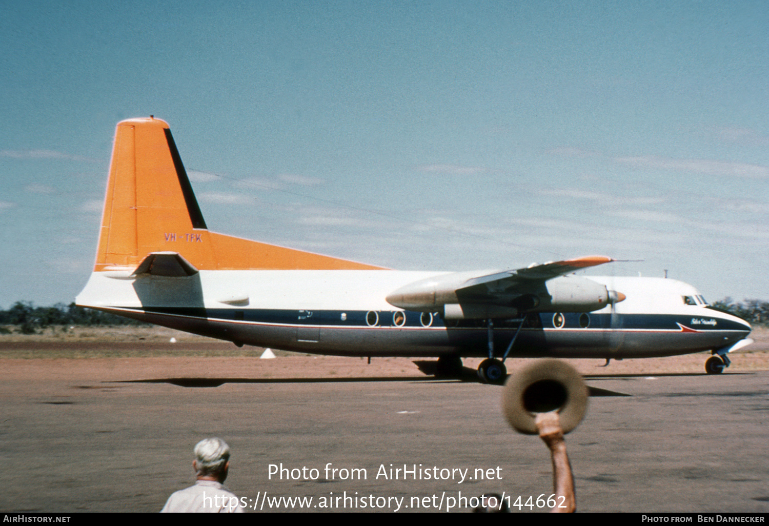 Aircraft Photo of VH-TFK | Fokker F27-200 Friendship | AirHistory.net #144662