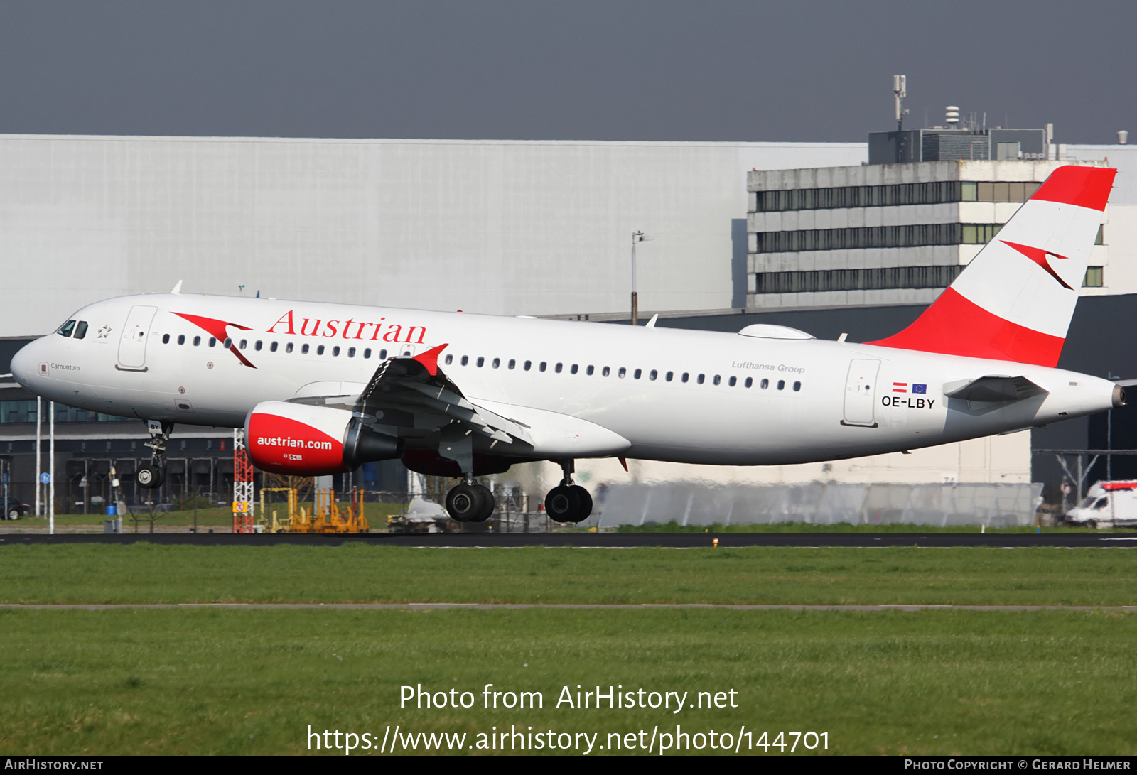 Aircraft Photo of OE-LBY | Airbus A320-214 | Austrian Airlines | AirHistory.net #144701