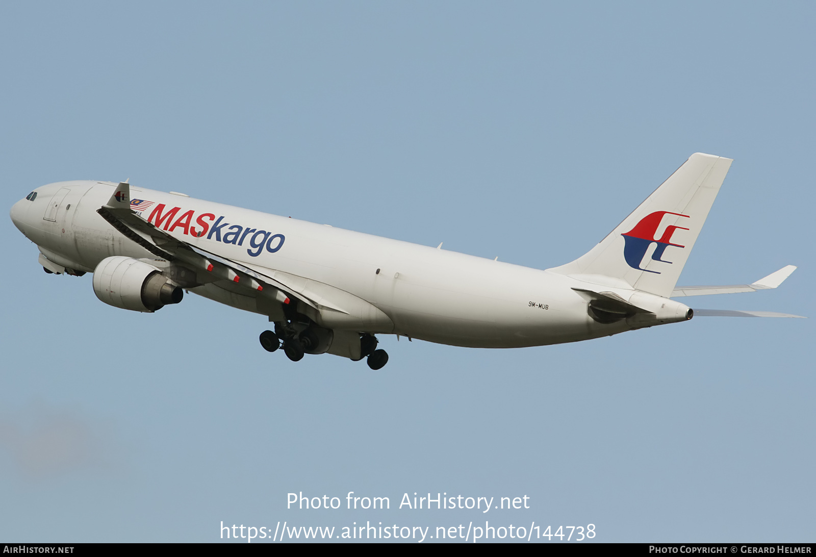 Aircraft Photo of 9M-MUB | Airbus A330-223F | MASkargo | AirHistory.net #144738