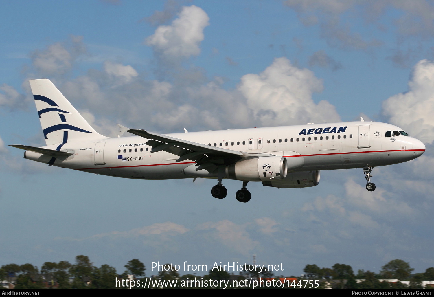 Aircraft Photo of SX-DGO | Airbus A320-232 | Aegean Airlines | AirHistory.net #144755