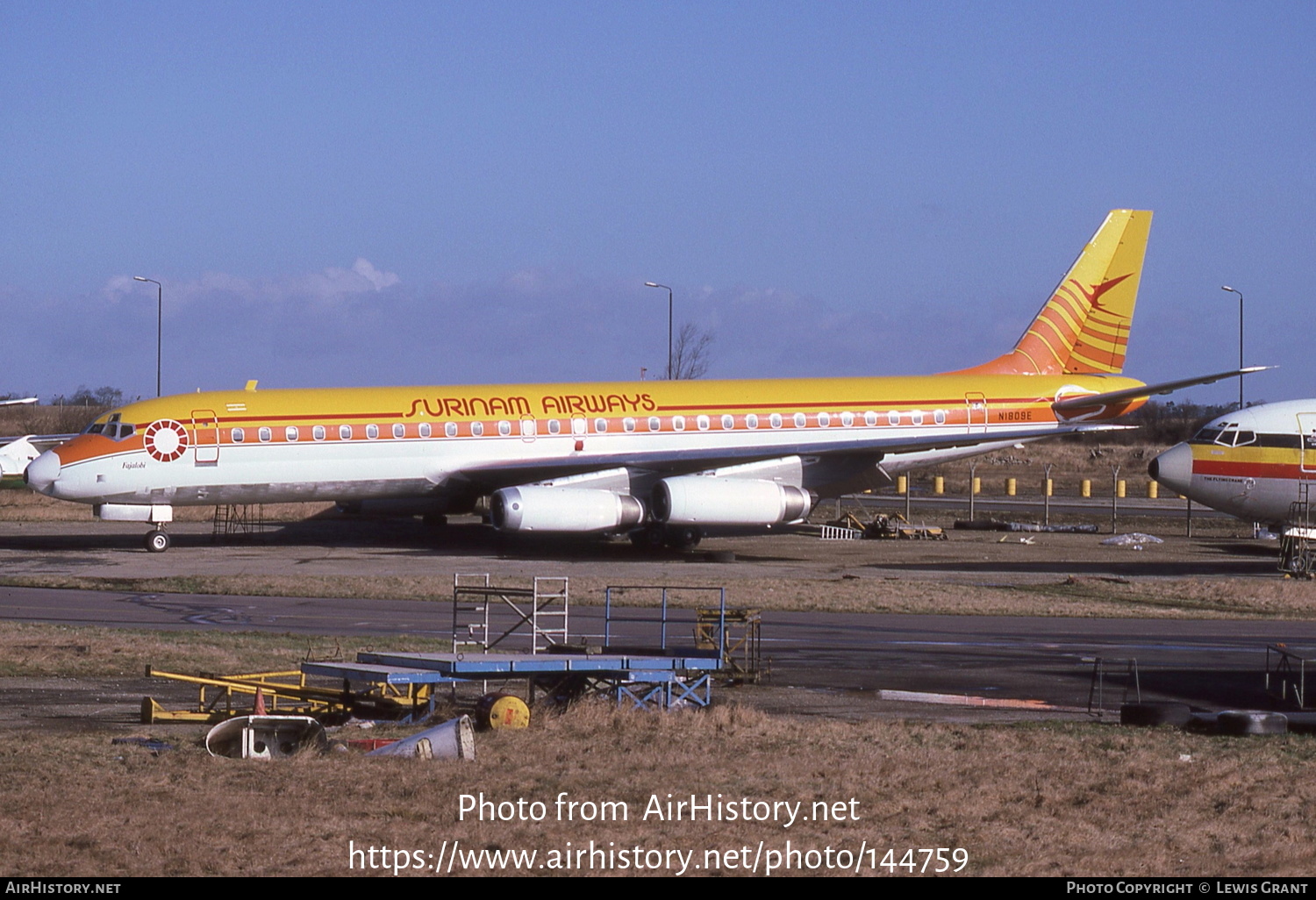 Aircraft Photo of N1809E | McDonnell Douglas DC-8-62 | Surinam Airways | AirHistory.net #144759