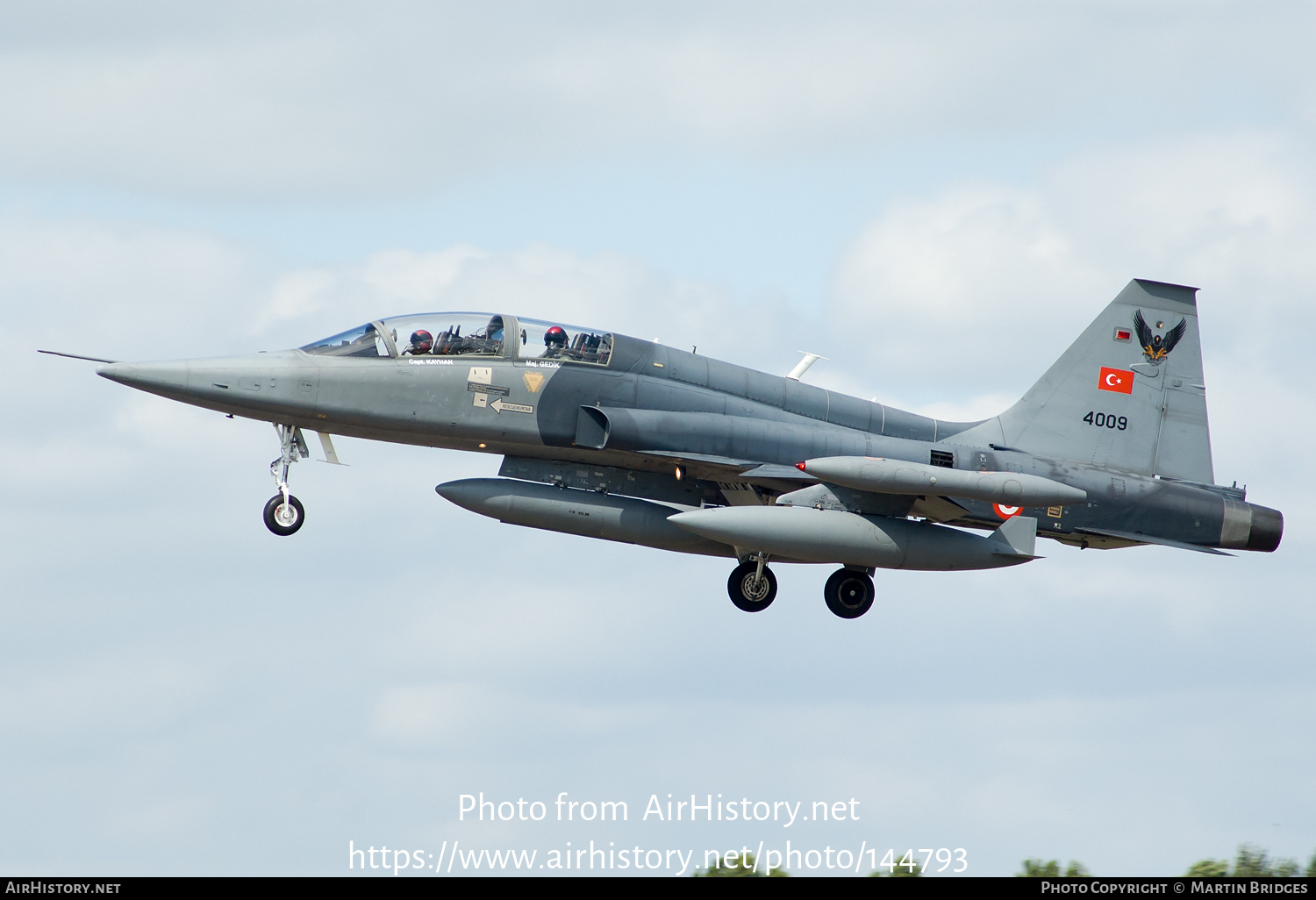 Aircraft Photo of 69-4009 / 4009 | Canadair NF-5B-2000 | Turkey - Air Force | AirHistory.net #144793