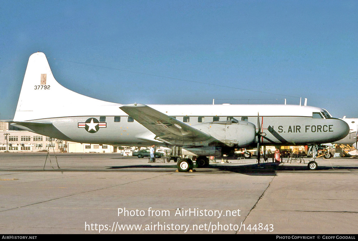 Aircraft Photo of 53-7792 / 37792 | Convair C-131B | USA - Air Force | AirHistory.net #144843